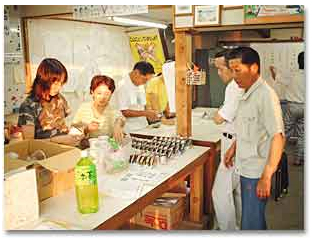 無事に配達を終え、ほっと一息、食事の時間です。